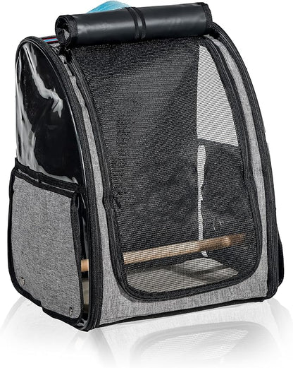 Trademark Innovations Bird Backpack, Bird Carrier Travel Cage, Portable Bird by Trademark+Innovations