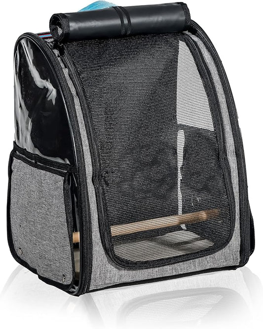 Trademark Innovations Bird Backpack, Bird Carrier Travel Cage, Portable Bird by Trademark+Innovations