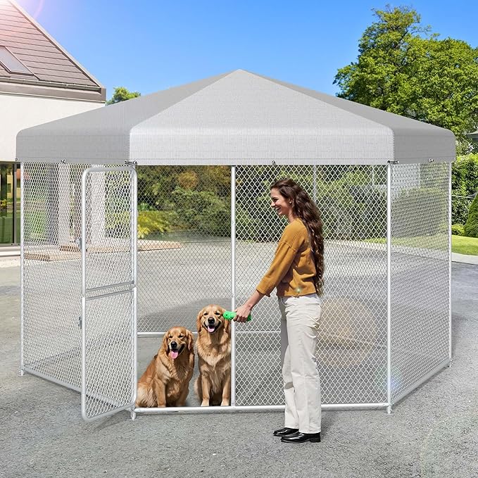 YITAHOME Extra Large Outdoor Dog Kennel - Image 4
