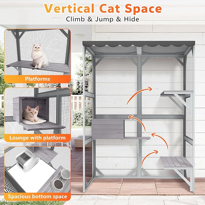 X-Zone Catio Outdoor Cat Enclosure - Image 2