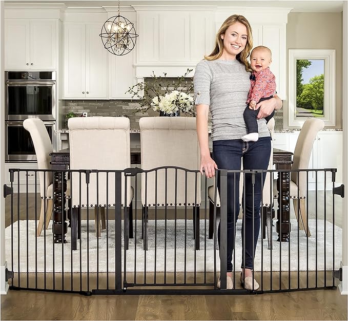 Regalo Safety 56-74.5" Super Wide Baby Gate by Regalo