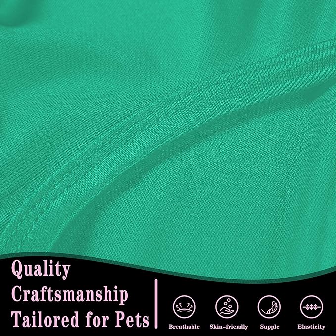2 Pack Solid Color Dog Shirts – Lightweight, Breathable Pet T-Shirts, Durable - Image 4
