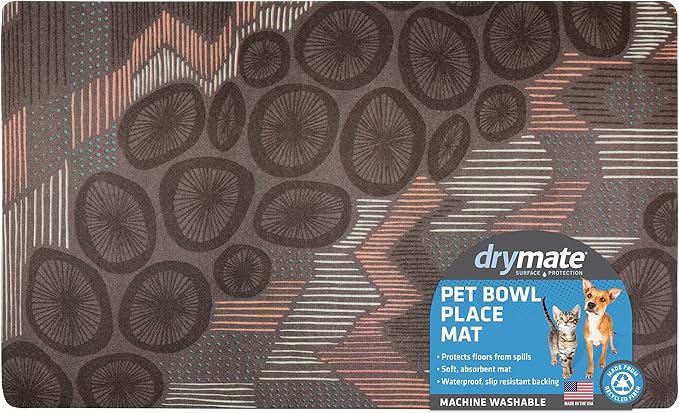 Drymate Pet Bowl Placemat, Dog & Cat Food Feeding Mat - Image 7