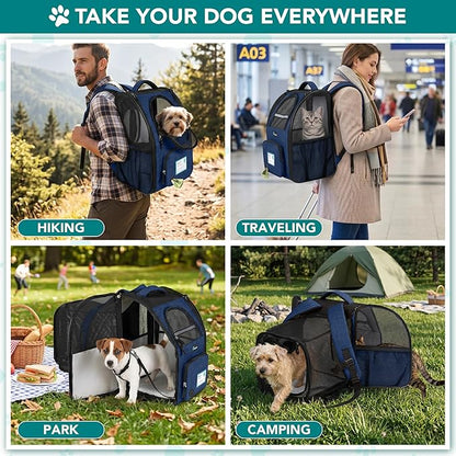 PetAmi Expandable Dog Backpack Carrier - Image 7