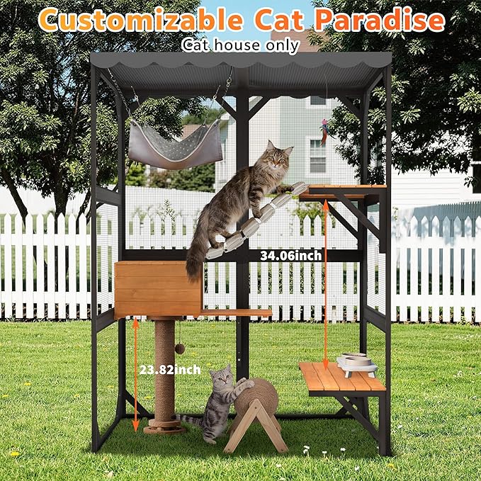 X-Zone Catio Outdoor Cat Enclosure - Image 7