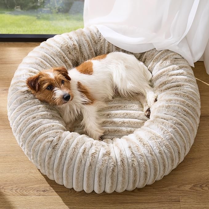 Bedsure ComfyFleece™ Donut Medium Dog Bed - Image 7