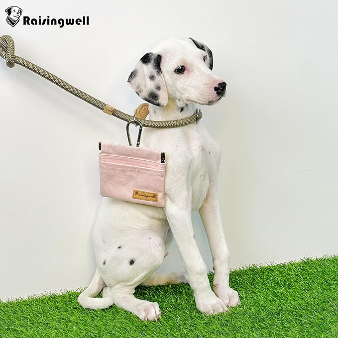 Raisingwell Pocket Sized Pet Training Pouch, Cotton Fabric, Hand Free Dog - Image 5