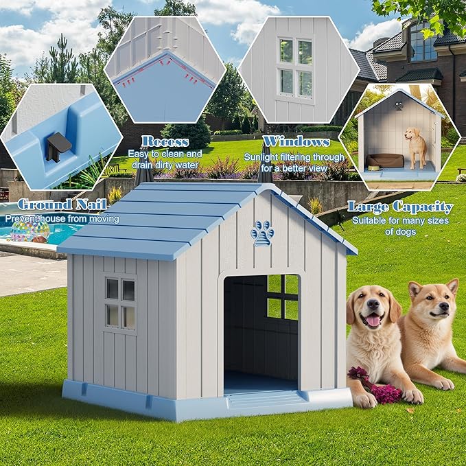 Fancyango Dog House Outdoor Indoor - Image 4