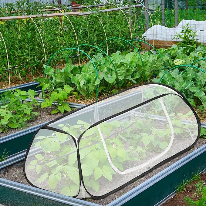 45" x 22" x 16" Pop Up Garden Rows Plants Cover, Raised Garden Beds Vegetable - Image 5