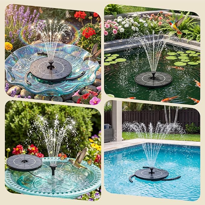 AISITIN DIY Solar Fountain Pump - Image 7