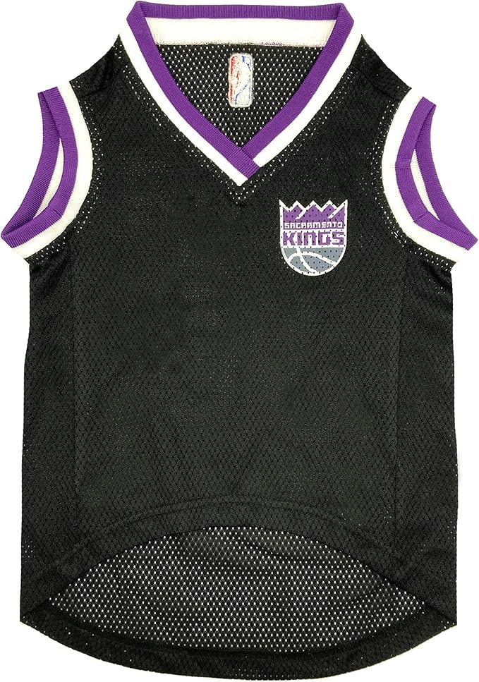 Pets First NBA Sacramento Kings Dog Jersey, X-Small- Tank Top Basketball Pet - Image 2