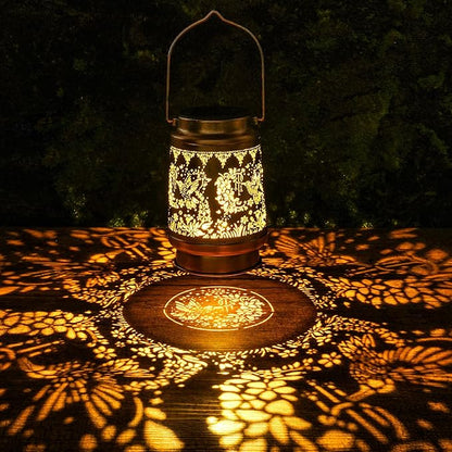 Hummingbird Solar Lanterns Outdoor Waterproof, Hummingbird Gifts by Romart