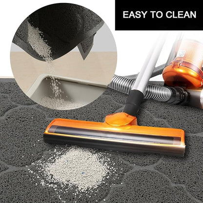LittleTiger Cat Litter Mat, XL Super Size, Phthalate Free, 46x35 Inches - Image 8