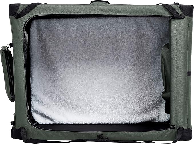 Amazon Basics Portable Foldable Soft Pet Dog Crate Carrier Kennel - Image 3