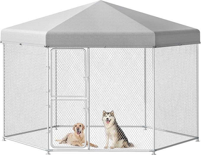 YITAHOME Extra Large Outdoor Dog Kennel by YITAHOME