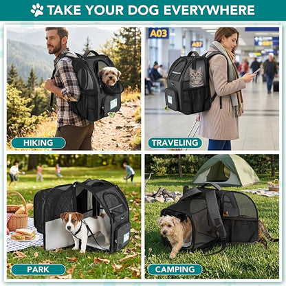 PetAmi Expandable Dog Backpack Carrier - Image 7