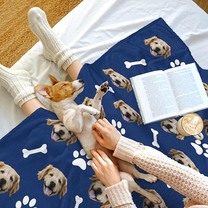 Custom Dog Memorial Blanket - Image 3