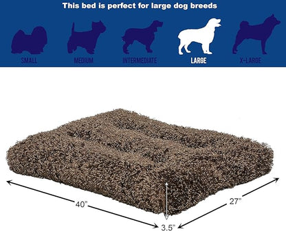 MidWest Homes for Pets Large QuietTime Deluxe Coco Chic Pet Bed, Ultra-Soft & - Image 4