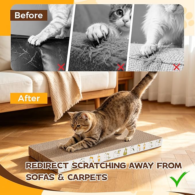 PatiencET Cat Scratcher Cardboard Pads - Image 4