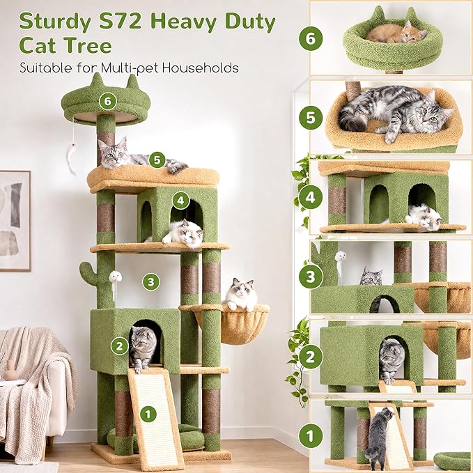 Globlazer Heavy Duty Cactus Cat Tree - Image 6