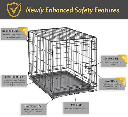 Midwest Homes for Pets 24-Inch New World Crate for Small Breeds, 12-20 lbs - Image 4