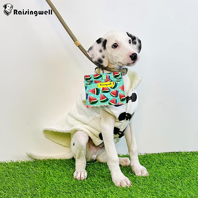 Dog Treat Pouch, Cotton Pocket Sized Training Holder, Hand Free Walking Funny - Image 5