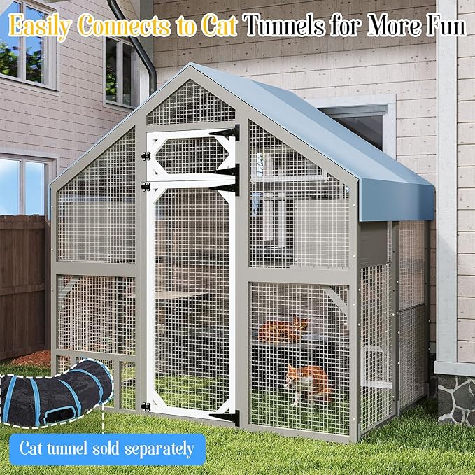 Ketive Cat Catio Outdoor Enclosure - Image 6