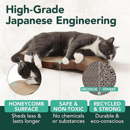 Reversible Wave Cat Scratcher for Indoor Cats - Image 4
