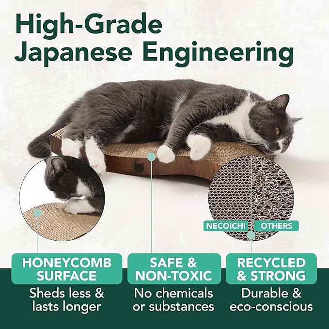 Reversible Wave Cat Scratcher for Indoor Cats - Image 4