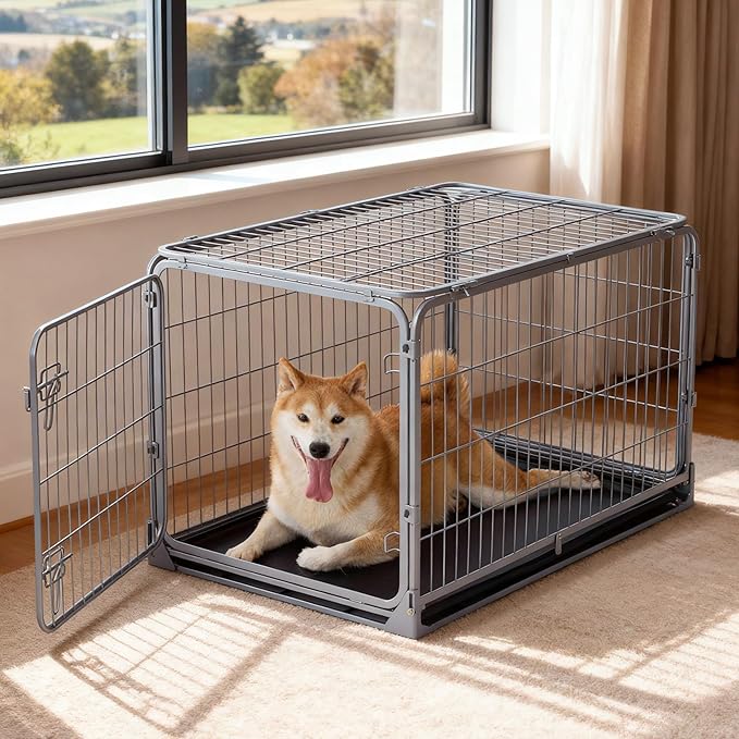 ZOMISIA Collapsible Dog Crate for Medium Dogs - Image 5