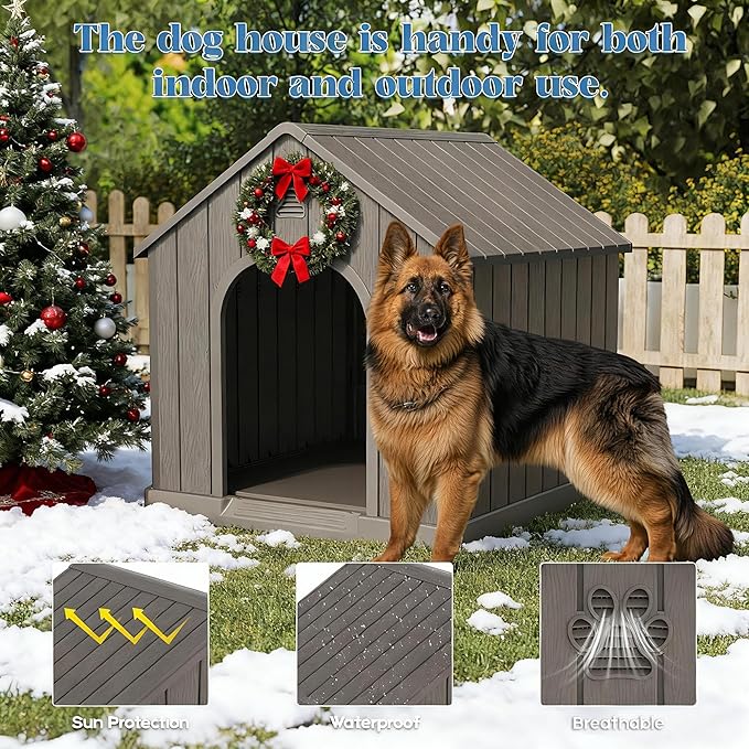 Fancyango Large Dog House Outdoor Indoor - Image 3