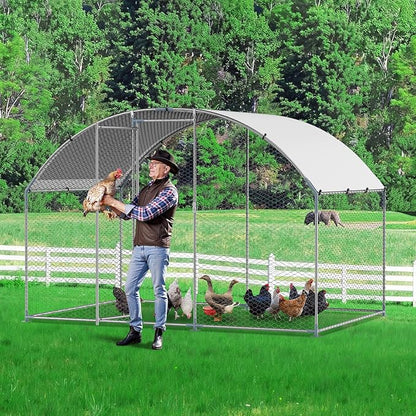 VEVOR Large Metal Chicken Coop - Image 8