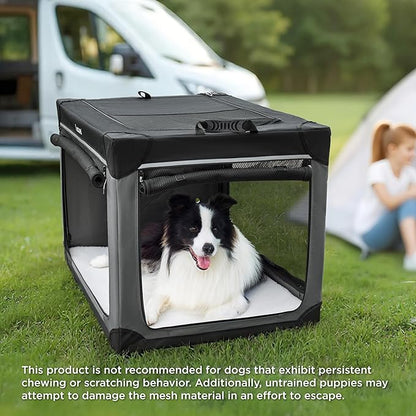 Lesure Shown on TODAY Show Soft Collapsible Dog Crate - Image 6