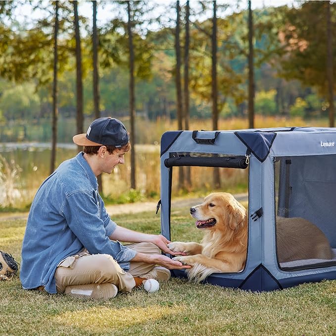 Lesure Collapsible Dog Crate - Image 6