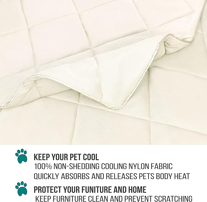 PetAmi Premium Cooling Dog Blanket | Lightweight Fluffy Pet Throw Blanket Bed - Image 4
