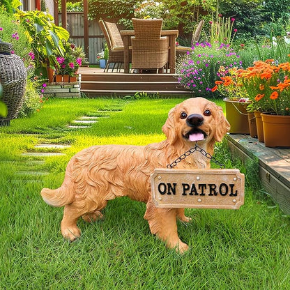 Golden Retriever Dog Garden Statue - Image 7
