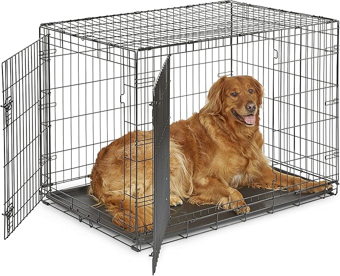 Midwest Homes for Pets 42-Inch New World Crate for Large Breeds, 71-90 lbs by NewWorldPetProducts