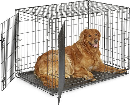 Midwest Homes for Pets 42-Inch New World Crate for Large Breeds, 71-90 lbs by NewWorldPetProducts