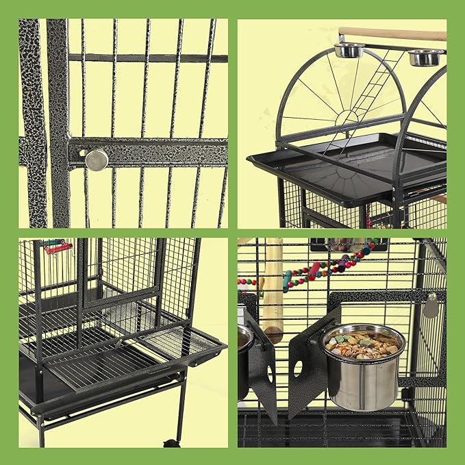 68'' Large Parrot Cage, Large Bird Cages - Image 4