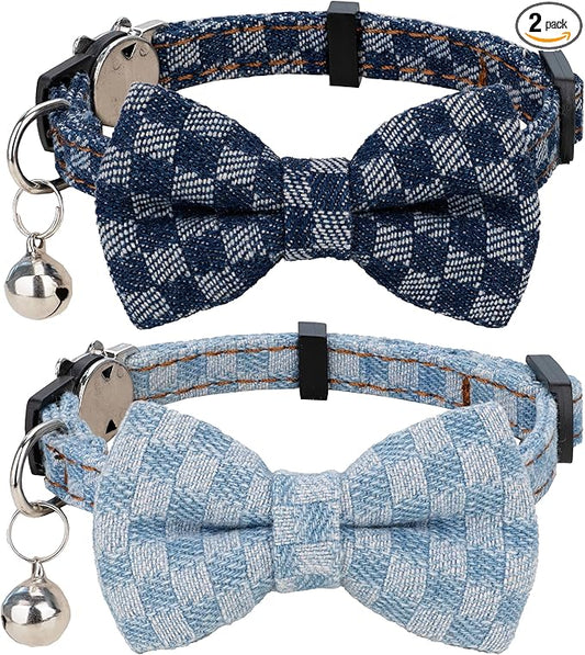 Cat Collar Breakaway Bowtie Safety by Gyapet