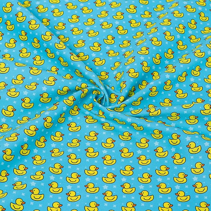 ARING PET Summer Dog Bandanas, Cute Mint Green Yellow Duck Pet Bandana Scarf - Image 6