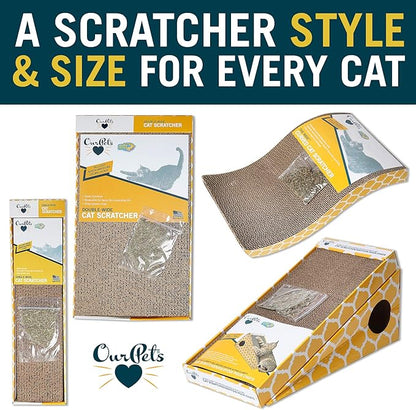 Our Pets Cosmic Cat Scratcher, North-American Grown Catnip Included, Reversible - Image 7