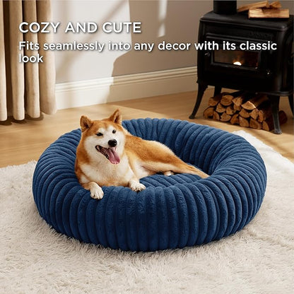 Bedsure ComfyFleece™ Donut Large Dog Bed - Image 4