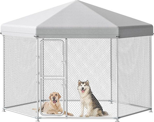 YITAHOME Large Outdoor Dog Kennel by YITAHOME
