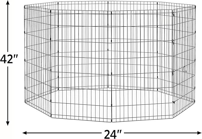 New World by MidWest Homes for Pets 42-Inch Exercise Pen, for Indoor and - Image 3