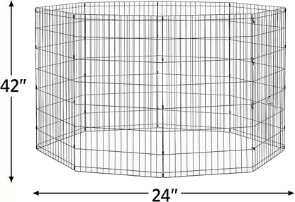 New World by MidWest Homes for Pets 42-Inch Exercise Pen, for Indoor and - Image 3