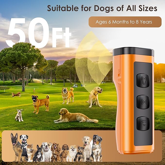 VUL Dog Bark Deterrent Devices, Anti Barking Device - Image 2