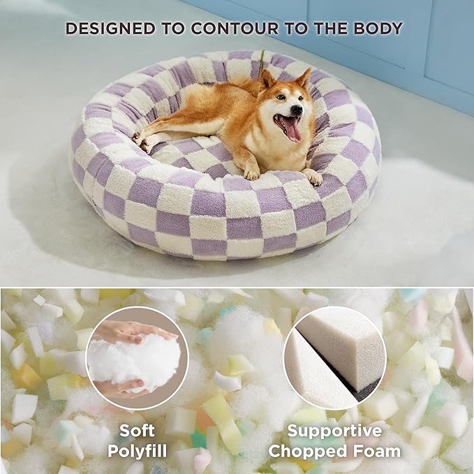 LE SURE Shown on TV Donut Large Dog Bed - Image 4