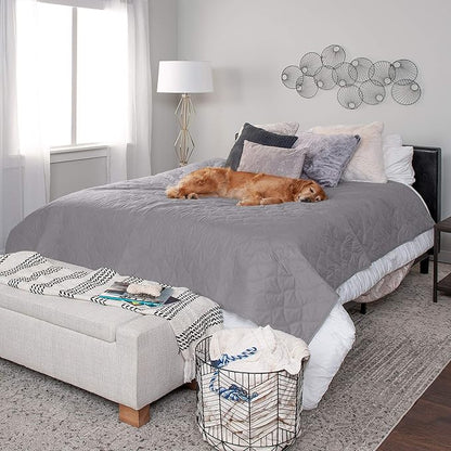 Furhaven Waterproof & Non-Slip Full Size Mattress Cover Protector - Image 3