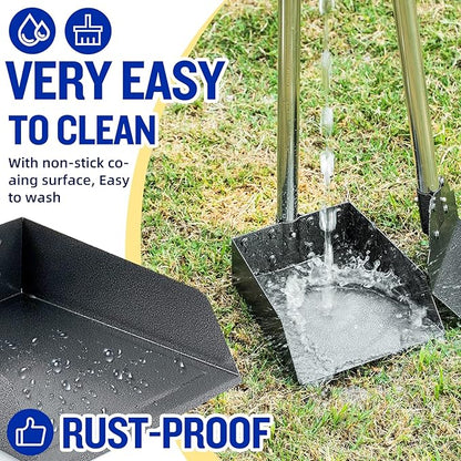 Dog Pooper Scooper, Tray and Spade Set Poop Scooper - Image 4